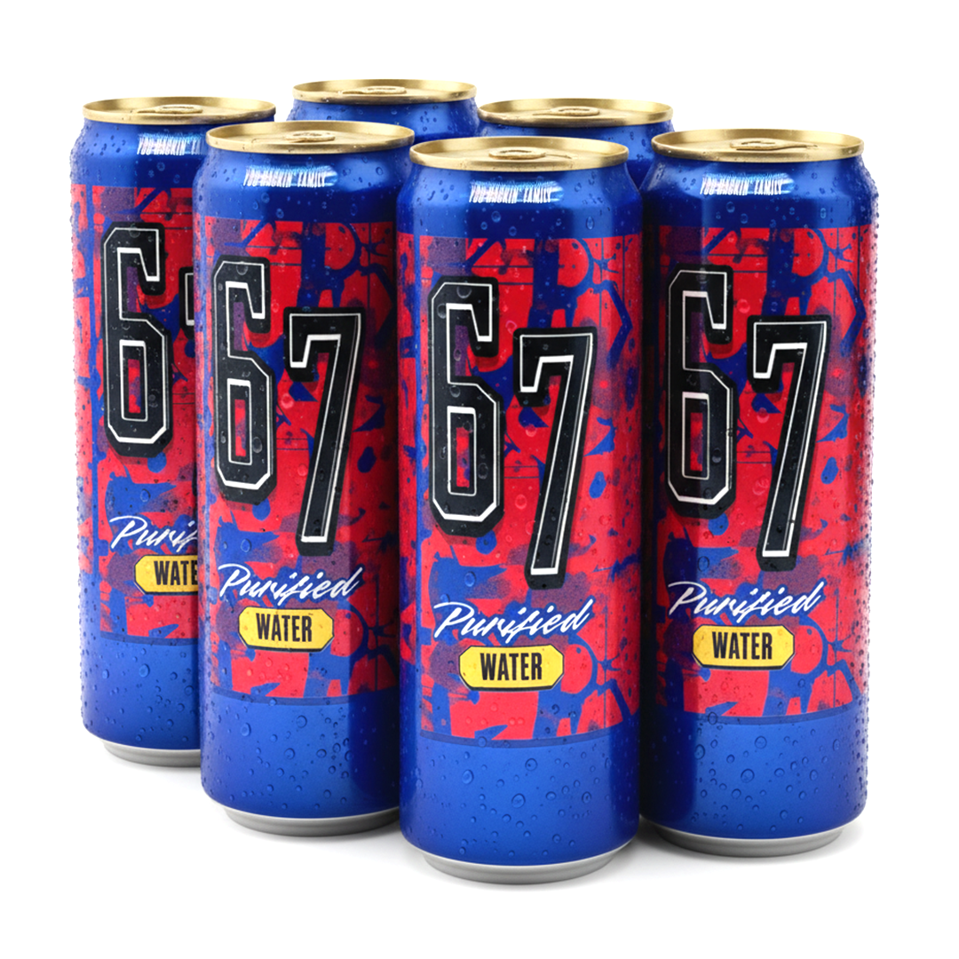 6 7 Water - 6 Pack Limited Edition (Pre-Order)